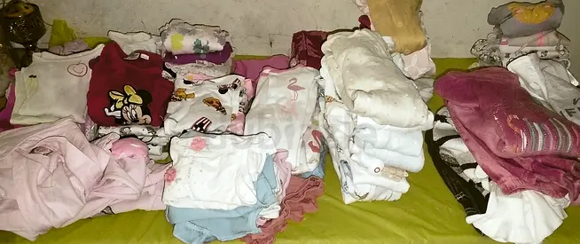 Bundle of Baby Girl Clothes - Various Sizes, Gently Used