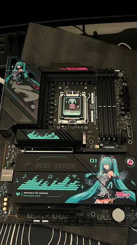 ROG STRIX x870E-H GAMING WI-FI 7 HATSUNE MIKU EDITION