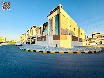 Luxury corner villa for sale in the most prestigious area of ​​Ajman – Al Yasmin area