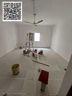 Studio for annual rent in Ajman, Al Rashidiya 3, Traffic Street, large area, behind Ajman One Towers