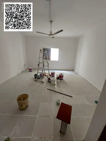 استديو ايجار سنوى بعجمان الراشديه 3 شارع المرور مساحه كبيره خلف ابراج عجمان ون