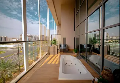 Large Balcony with Canal View | Furnished | Vacant