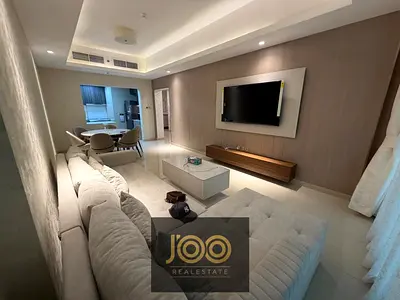 سكن تنفيذي فاخر للإيجار | شقة مفروشة بالكامل بتشطيبات بريميوم | جاهزة للسكن الفوري | أبراج الجلفا عجمان