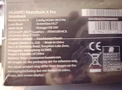 Huawei MateBook X Pro (boxed) - 13.9 Ultrabook
