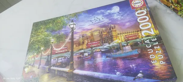 Educa 2000 Piece London Landscape Jigsaw Puzzle reselling for lower price. fully sealed.