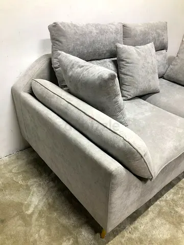 2-seater gray sofa
