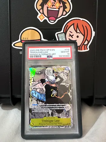 Manga Law psa 10 one piece