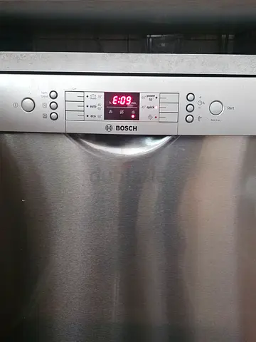 Dishwasher Bosch Silence Plus - Washing is fine but one error message after washing.