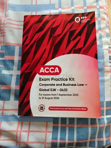 ACCA Exam Practice Kit: Corporate and Business Law (Global) - LW (2025/2026)