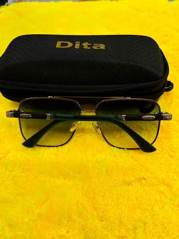 Dita aviator sunglasses with hard case - New