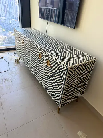Rovik Bone Inlay Console table