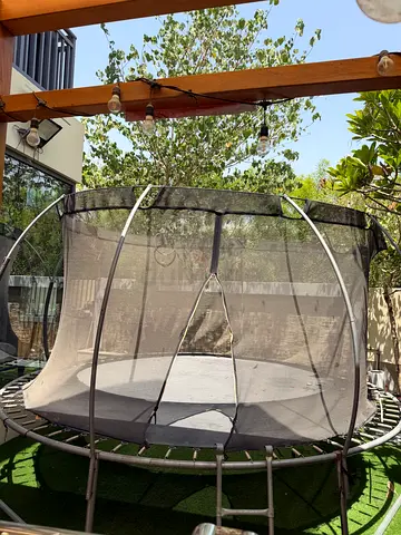 Outdoor Kids Trampoline with Safety Net