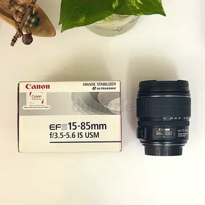 Brand New Canon EF-S 15-85mm f/3.5-5.6 IS USM Zoom Lens - Box Packed - 800/-