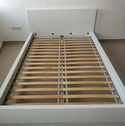 Ikea Queen size bed with mattress available in perfect condition