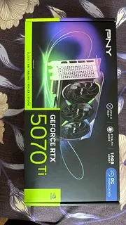 PNY GeForce RTX 5070 Ti 16GB OC - BRAND New GPU With warranty AND RTX 5070 both available