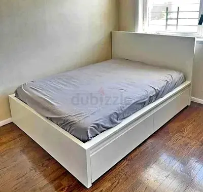 Ikea Queen size bed with mattress available in perfect condition