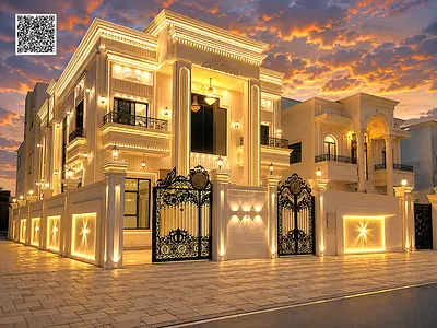 فيلا كلاسيك في موقع ممتاز تملك حر شامل رسوم التسجيل والتملك