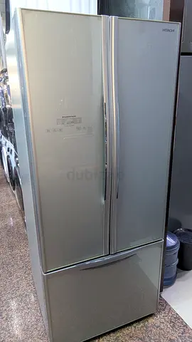 Hitachi Fridge Freezer side by side glass door