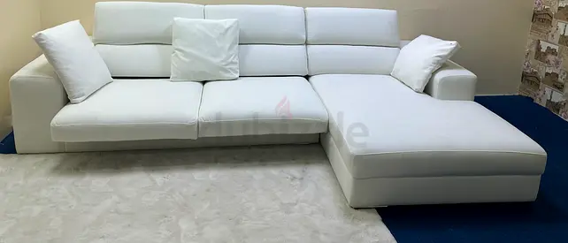 Like new condition marina home lshape sofa
