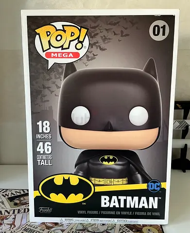 Funko Pop! Mega Batman 18-inch Vinyl Figure (Boxed) - DC Collectible