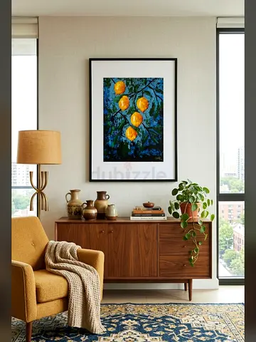 Original acrylic framed painting