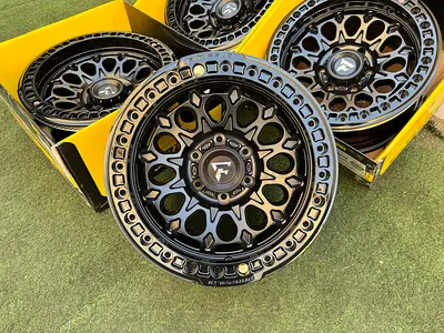 4x Fittipaldi Beadlock Wheels 17” 6x139.7