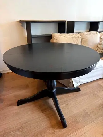 Ikea Ingatorp Round Extendable Table