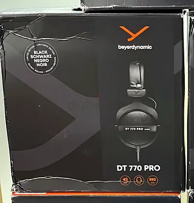 Beyerdynamic DT 770 Pro Over-Ear Headphones (Black) - Boxed
