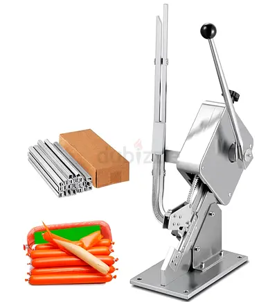 Sausage Clipper Clipping Machine, Manual U-Shape