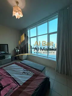* Spacious 1BHK with Open Sea View in Al Taawun