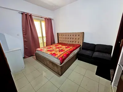 Neat  Clean family room with attached balcony  attached bathroom al nahda 2 dubai near pond park