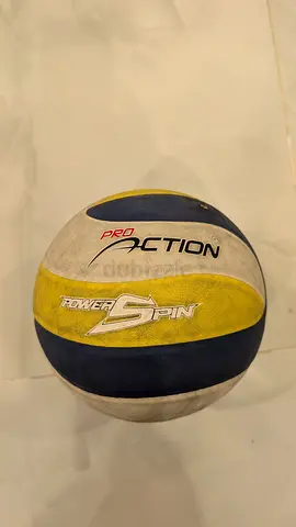 Used Pro Action Power Spin Volleyball