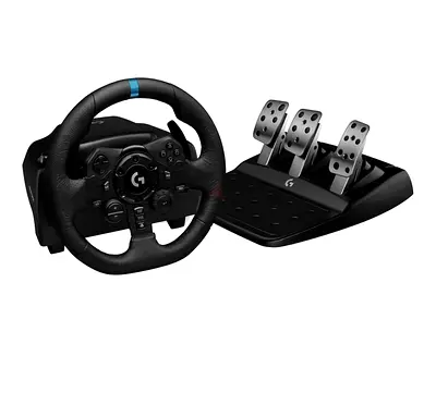 Logitech G923 steering wheel with gear shifter but missing power adapter