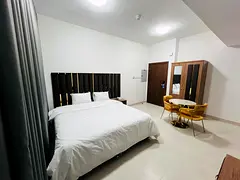COMFORT FULLY FURNISHED STUDIO FLAT AVAILABLE FOR FAMILY IN SALAH AL DIN  (NEAR TO METRO)