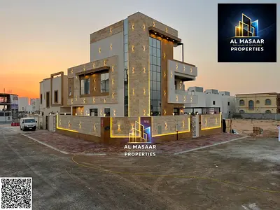 فيلا فاخرة للبيع في الحليو 2 – عجمان  تحفة معمارية بتصميم عصري وتشطيبات سوبر لوكس، تجمع بين الفخامة والراحة والمساحات الواسعة، في موقع مميز يضمن لك ال