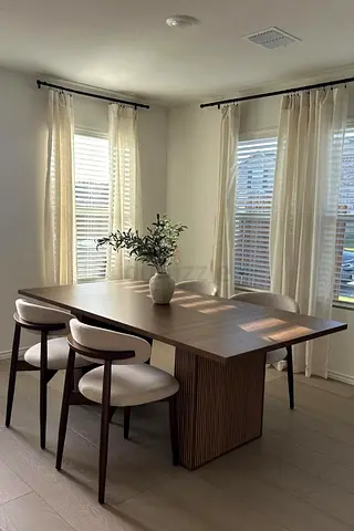 Custom Modern Dining Table Luxury Design Set