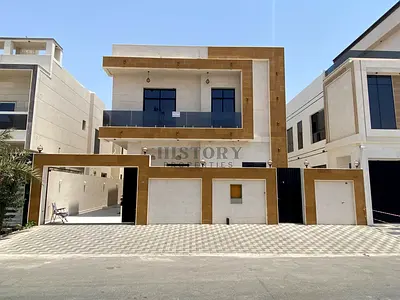فيلا فاخرة جديدة 2026 | 5 غرف ماستر | تكييف خارجي | مواقف واسعة | الياسمين – عجمان