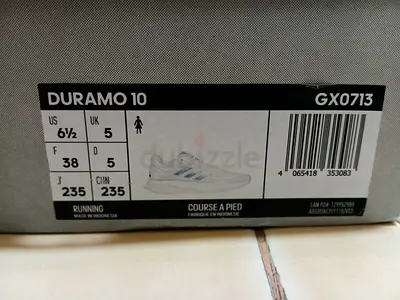 Adidas Duramo 10 Running Shoes - Size US 6.5 (Womens) - New in Box