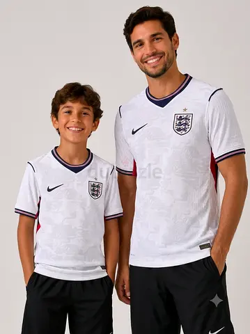 England away jersey for adults and kids