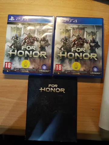 For Honor (PS4) - Two Game  + +The game is 3 discs Steelbook