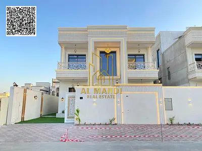 من المالك مباشر شامل رسوم التسجيل بسعر لقطة بموقع هادئ ومميز طابقين ارتداد كبير امام الفيلا علي شارع الشيخ محمد بن زايد
