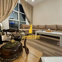 Luxurious one-bedroom apartment with brand new furnishings for monthly rent in Ajman - Al Nuaimiya 3