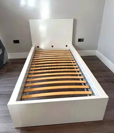 Ikea Single size bed with mattress available in perfect condition