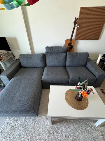 IKEA VIMLE L-shaped Sofa with Chaise - Good Condition