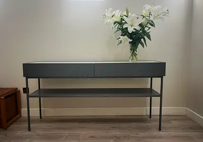 Asplund LUC Console 160 Marble Top Console Table