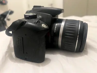 Canon EOS 350D DSLR Camera + 18-55mm Lens – Fully Working