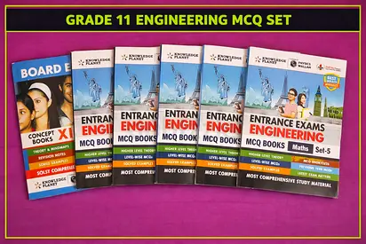 Grade 11 Engineering Entrance MCQ Set (7 Books) - AED 60