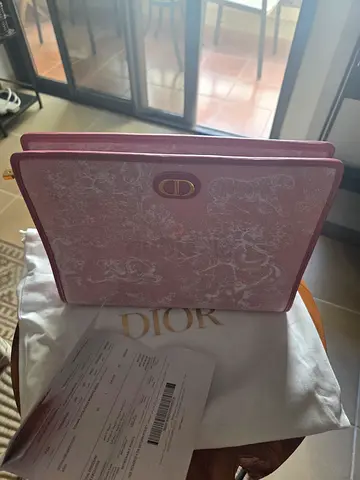 Original Dior Pink Clutch Bag
