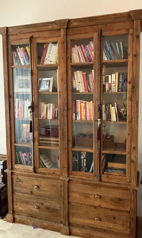 Wooden book case