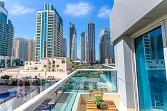 Fully Furnished Studio | Heart of Dubai Marina | Best Price | Vacant and Ready